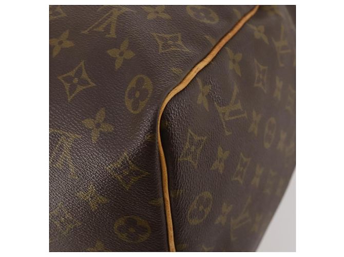 LOUIS VUITTON Monogram Keepall 50 Boston Bag M41426 LV Auth 182626 Monogramma - vista 16