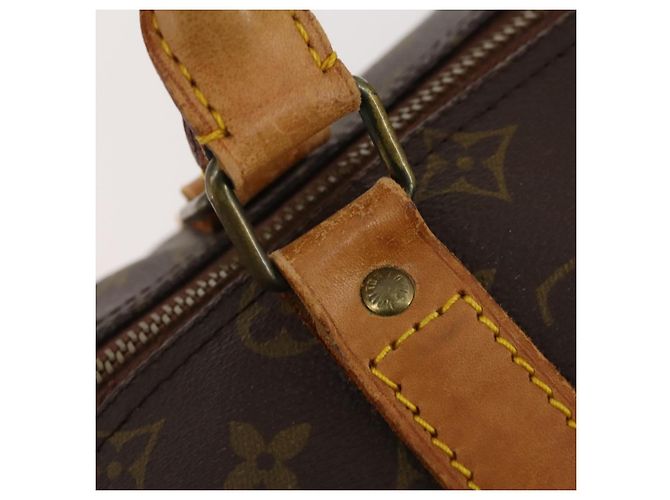 LOUIS VUITTON Monogram Keepall 50 Boston Bag M41426 LV Auth 182626 Monogramma - vista 18