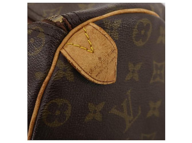 LOUIS VUITTON Monogram Keepall 50 Boston Bag M41426 LV Auth 182626 Monogramma - vista 19
