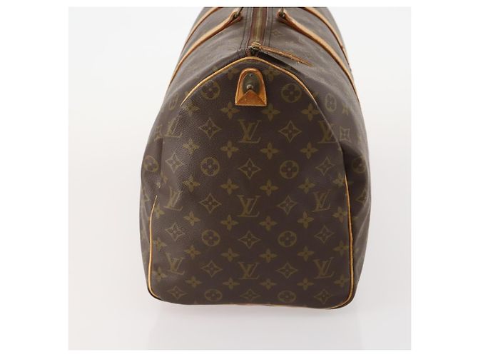 LOUIS VUITTON Monogram Keepall 50 Boston Bag M41426 LV Auth 182626 Monogramma - vista 3
