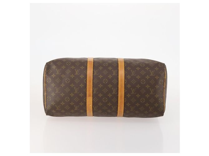 LOUIS VUITTON Monogram Keepall 50 Boston Bag M41426 LV Auth 182626 Monogramma - vista 5