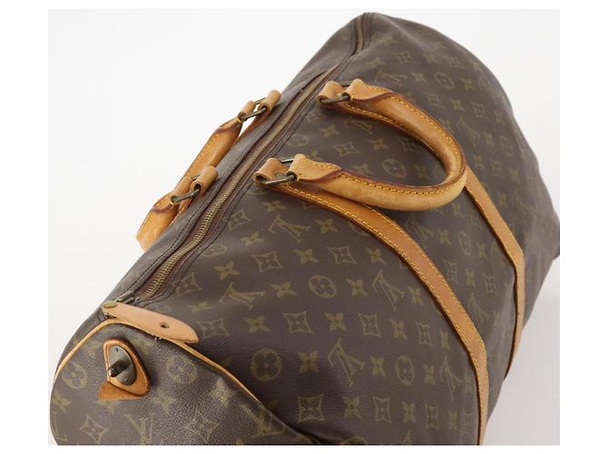 LOUIS VUITTON Monogram Keepall 50 Boston Bag M41426 LV Auth 182626 Monogramma - vista 6