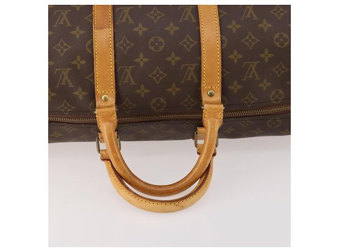 LOUIS VUITTON Monogram Keepall 50 Boston Bag M41426 LV Auth 182626 Monogramma - vista 7