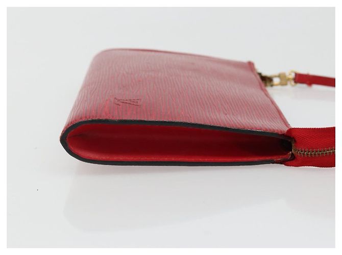 LOUIS VUITTON Epi Pochette Accessoires Cartera Roja M52947 LV Auth 184334 - vista 3