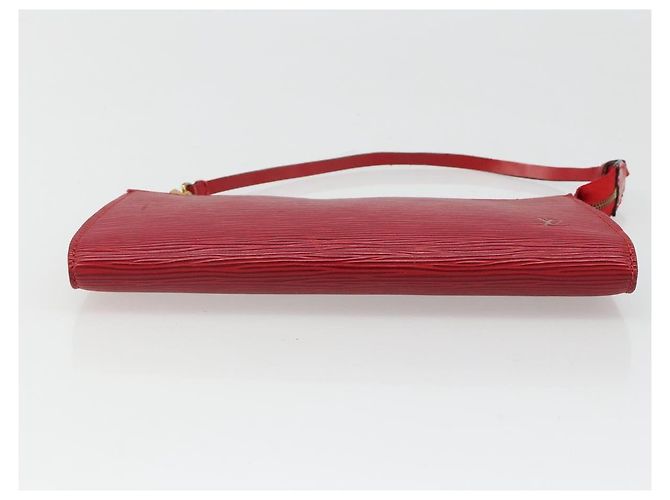 LOUIS VUITTON Epi Pochette Accessoires Cartera Roja M52947 LV Auth 184334 - vista 5