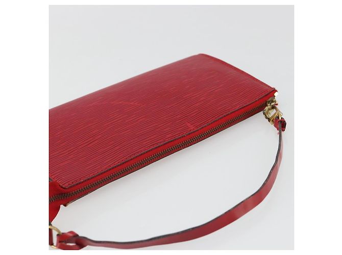 LOUIS VUITTON Epi Pochette Accessoires Cartera Roja M52947 LV Auth 184334 - vista 6