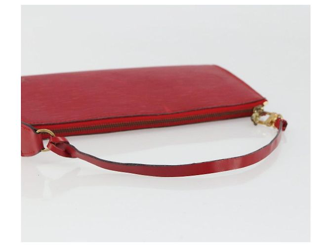 LOUIS VUITTON Epi Pochette Accessoires Cartera Roja M52947 LV Auth 184334 - vista 7