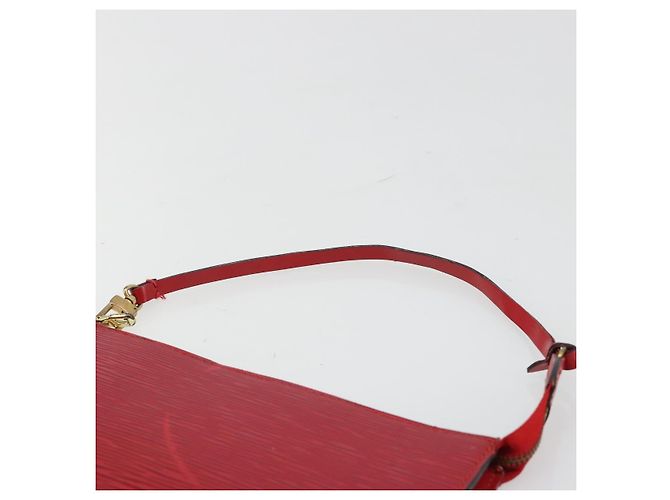 LOUIS VUITTON Epi Pochette Accessoires Cartera Roja M52947 LV Auth 184334 - vista 8