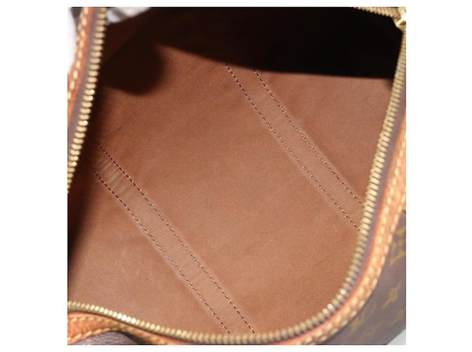 LOUIS VUITTON Monogram Sac Souple 35 Boston Bag M41626 LV Auth 184953 Monogramma - vista 12