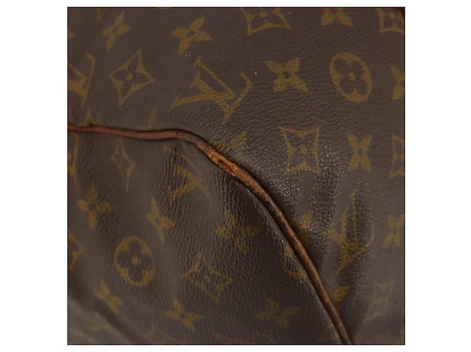 LOUIS VUITTON Monogram Sac Souple 35 Boston Bag M41626 LV Auth 184953 Monogramma - vista 14