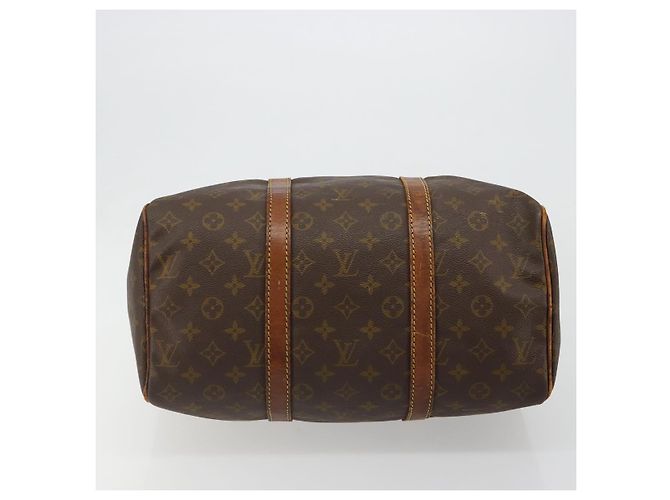 LOUIS VUITTON Monogram Sac Souple 35 Boston Bag M41626 LV Auth 184953 Monogramma - vista 5