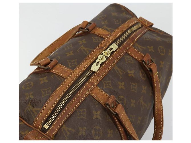 LOUIS VUITTON Monogram Sac Souple 35 Boston Bag M41626 LV Auth 184953 Monogramma - vista 6