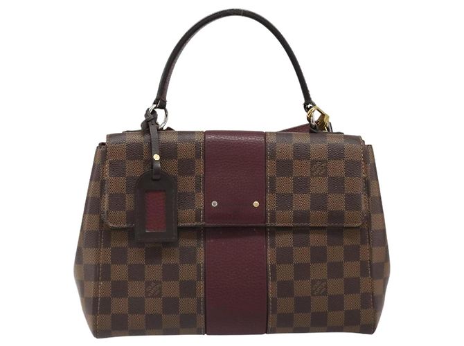 LOUIS VUITTON Damier Ebene Bond Street BB Borsa a 2 vie N64416 LV Auth ka4769A - vista 13