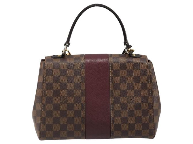 LOUIS VUITTON Damier Ebene Bond Street BB Borsa a 2 vie N64416 LV Auth ka4769A - vista 2
