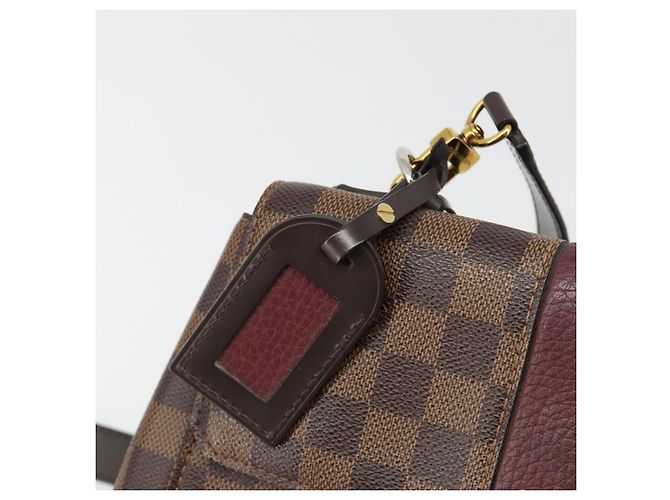 LOUIS VUITTON Damier Ebene Bond Street BB Borsa a 2 vie N64416 LV Auth ka4769A - vista 20