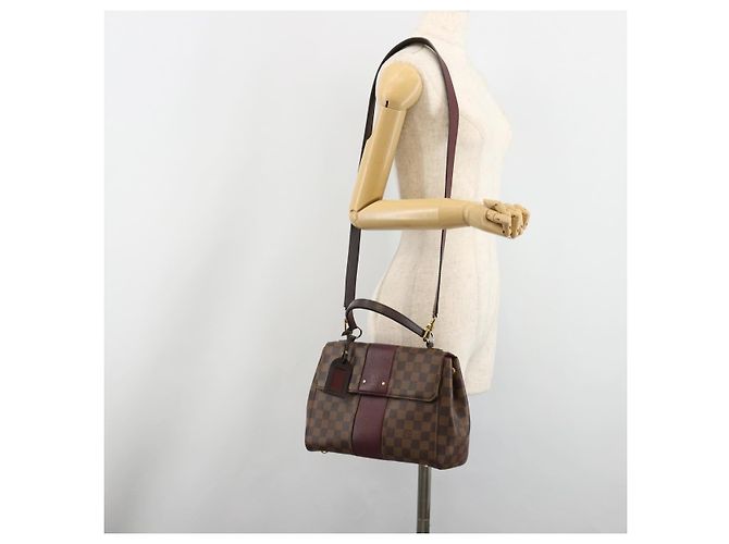 LOUIS VUITTON Damier Ebene Bond Street BB Borsa a 2 vie N64416 LV Auth ka4769A - vista 27