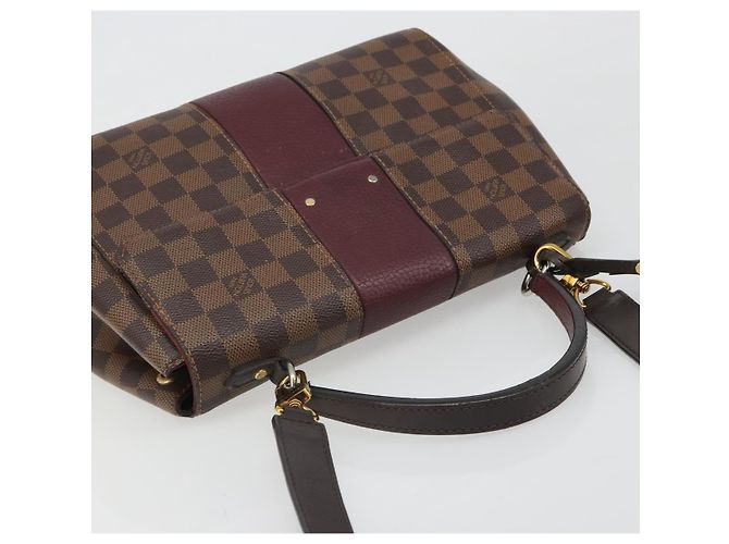LOUIS VUITTON Damier Ebene Bond Street BB Borsa a 2 vie N64416 LV Auth ka4769A - vista 6