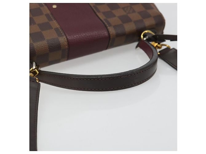 LOUIS VUITTON Damier Ebene Bond Street BB Borsa a 2 vie N64416 LV Auth ka4769A - vista 7