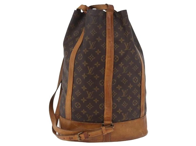 LOUIS VUITTON Borsa a Spalla Monogram Randonnee GM M42244 Autentica LV 187806 Monogramma - vista 2