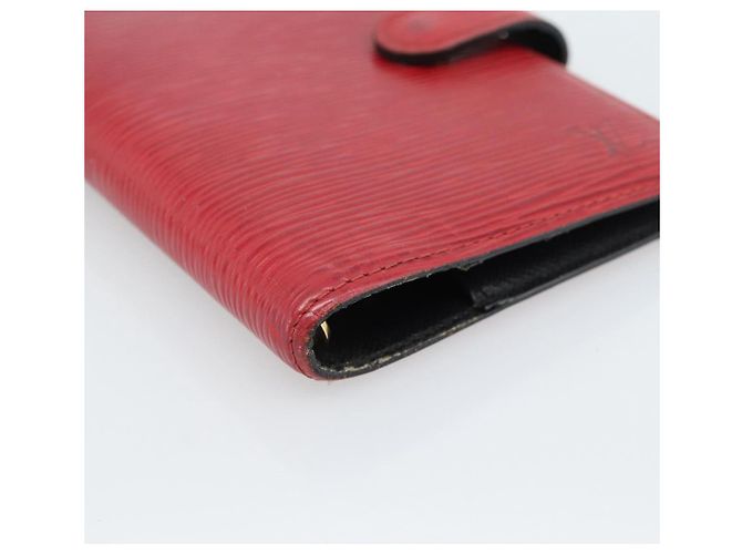 LOUIS VUITTON Epi Agenda PM Day Planner Cover Red R20057 LV Auth 187533 - vista 14