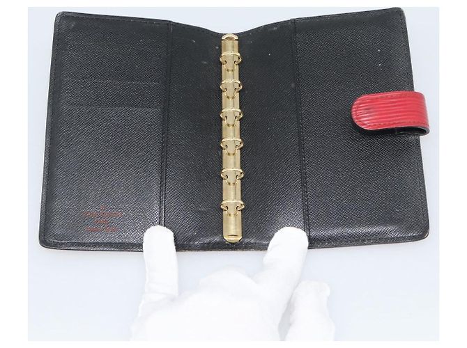 LOUIS VUITTON Epi Agenda PM Day Planner Cover Red R20057 LV Auth 187533 - vista 8