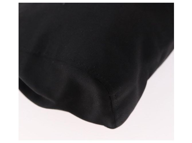 Borsa Miu Miu in raso nero e oro Auth 187043A D'oro - vista 16