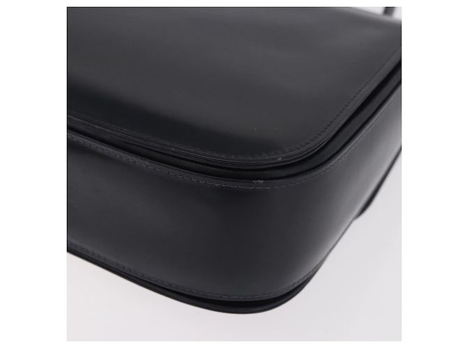 Borsa GUCCI in pelle blu navy e oro Autentica 187557A D'oro - vista 16