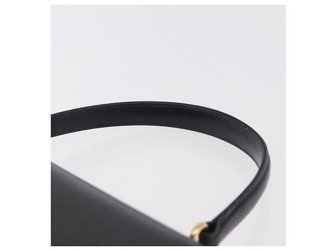 Borsa GUCCI in pelle blu navy e oro Autentica 187557A D'oro - vista 8
