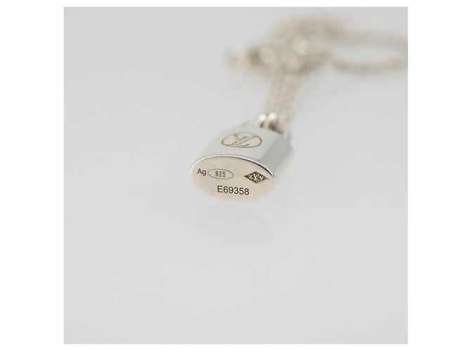Bracciale LOUIS VUITTON Bracciale Silver Lockit Ag925 Silver Q95450 Auth 186237A Argento - vista 11
