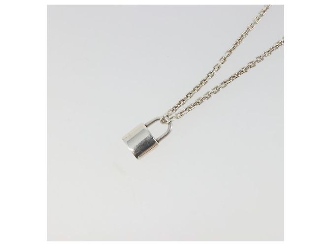 Bracciale LOUIS VUITTON Bracciale Silver Lockit Ag925 Silver Q95450 Auth 186237A Argento - vista 8