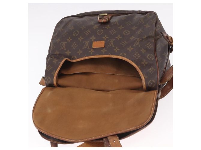 LOUIS VUITTON Borsa a Spalla Monogram Saumur 35 M42254 LV Auth 184676 Monogramma - vista 10