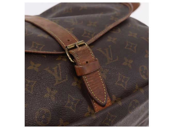 LOUIS VUITTON Borsa a Spalla Monogram Saumur 35 M42254 LV Auth 184676 Monogramma - vista 19