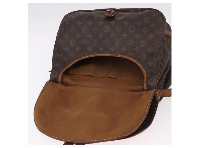 LOUIS VUITTON Borsa a Spalla Monogram Saumur 35 M42254 LV Auth 184676 Monogramma - vista 25