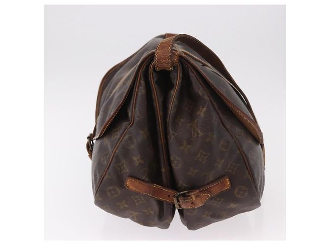 LOUIS VUITTON Borsa a Spalla Monogram Saumur 35 M42254 LV Auth 184676 Monogramma - vista 3