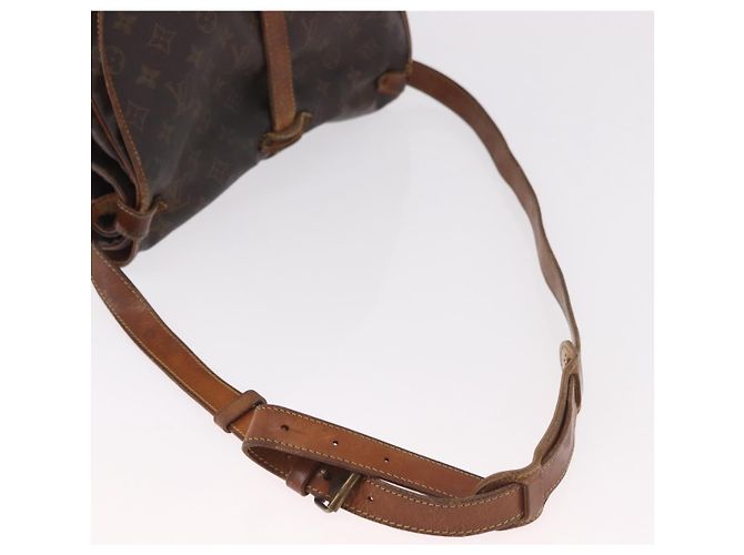 LOUIS VUITTON Borsa a Spalla Monogram Saumur 35 M42254 LV Auth 184676 Monogramma - vista 8