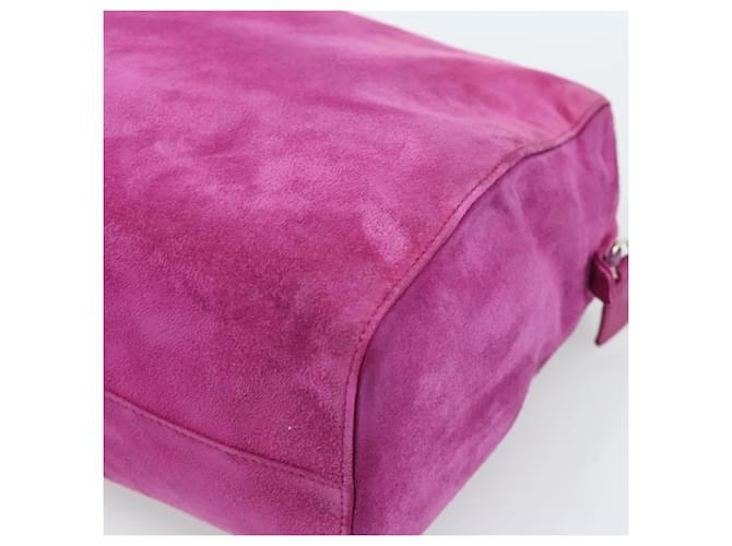 Borsa PRADA in scamosciato viola e oro Auth 185913 D'oro Porpora - vista 15