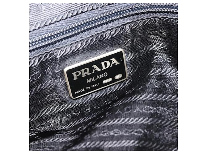 Borsa PRADA in scamosciato viola e oro Auth 185913 D'oro Porpora - vista 19