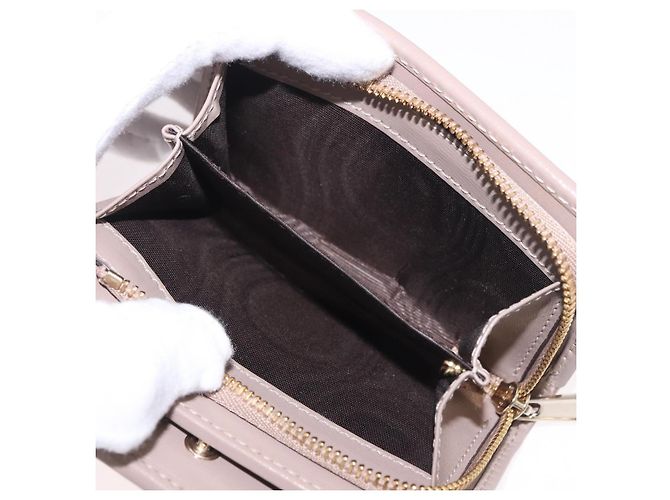 Portafoglio GUCCI GG Supreme PVC Beige Oro 795060 Auth 186154M D'oro - vista 10