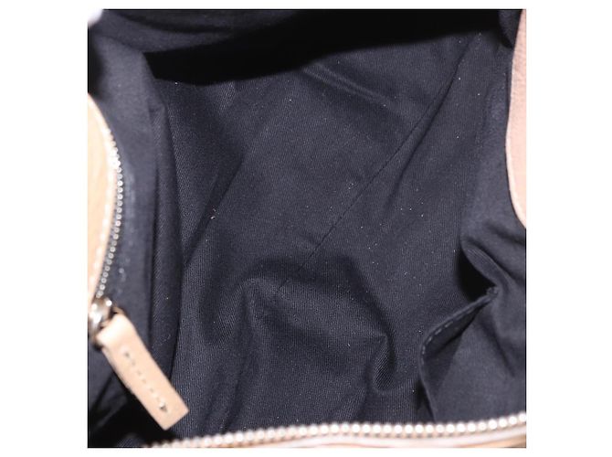 Chloé Borsa Chloe Paddington in Pelle Beige Oro Argento Auth 187513V D'oro - vista 10