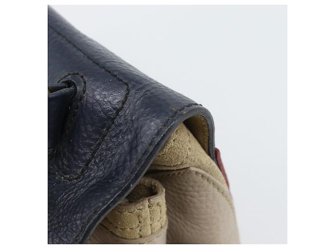 Borsa a Spalla Salvatore Ferragamo in Pelle Beige Oro Auth 187550A D'oro - vista 10