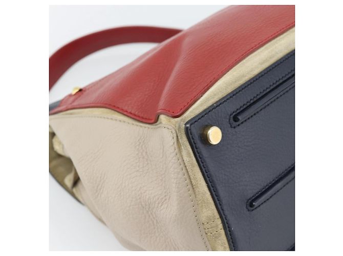 Borsa a Spalla Salvatore Ferragamo in Pelle Beige Oro Auth 187550A D'oro - vista 16