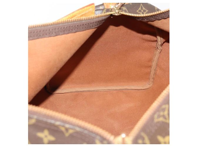 LOUIS VUITTON Borsa Boston Monogram Keepall 50 M41426 LV Auth 185731 Monogramma - vista 21