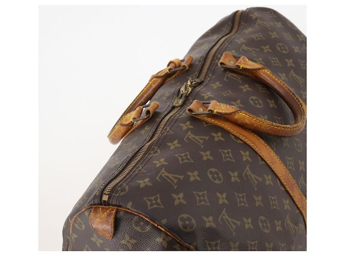 LOUIS VUITTON Borsa Boston Monogram Keepall 50 M41426 LV Auth 185731 Monogramma - vista 6
