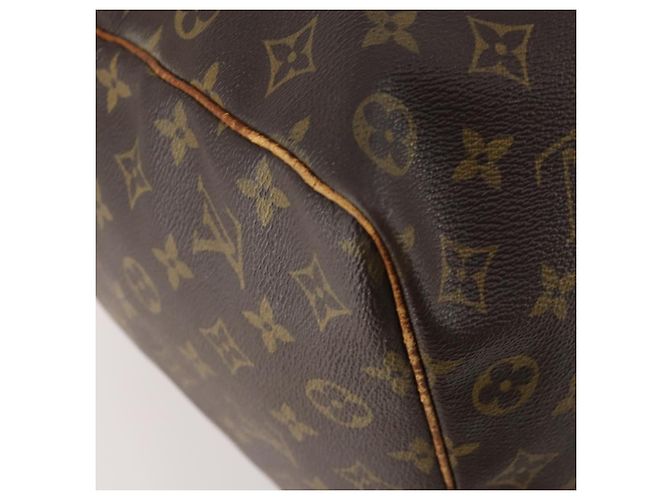 LOUIS VUITTON Borsa Boston Monogram Keepall 50 M41426 LV Auth 185731 Monogramma - vista 9