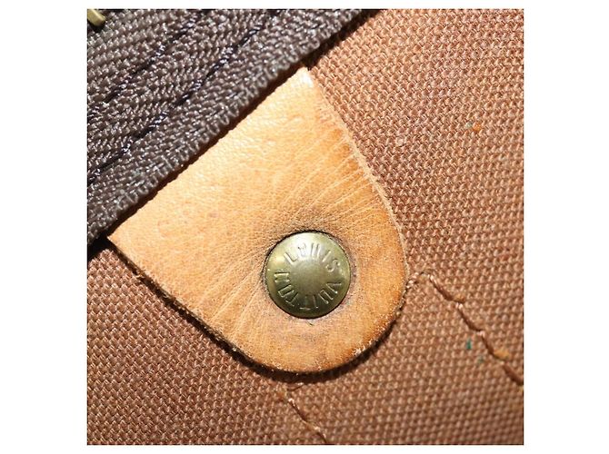 LOUIS VUITTON Monogram Keepall Bandouliere 55 Borsa Boston M41414 LV Auth 183970 Monogramma - vista 12
