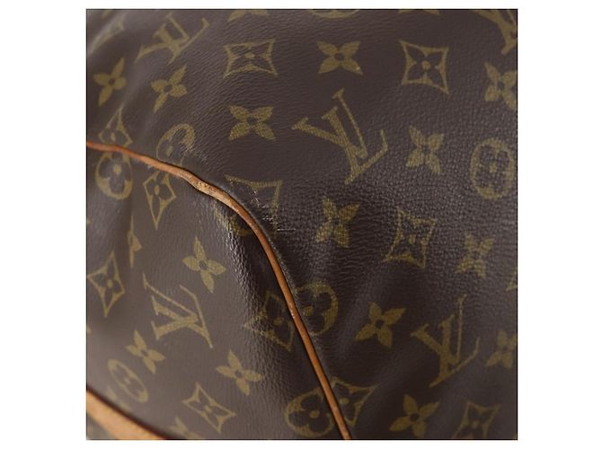LOUIS VUITTON Monogram Keepall Bandouliere 55 Borsa Boston M41414 LV Auth 183970 Monogramma - vista 16