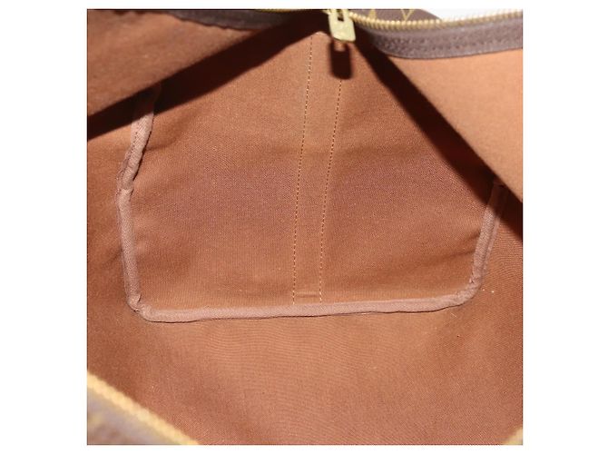 LOUIS VUITTON Monogram Keepall Bandouliere 55 Borsa Boston M41414 LV Auth 183970 Monogramma - vista 21