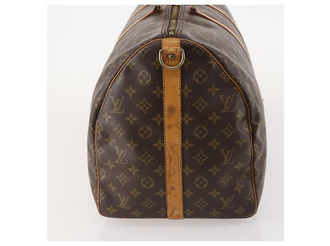 LOUIS VUITTON Monogram Keepall Bandouliere 55 Borsa Boston M41414 LV Auth 183970 Monogramma - vista 4