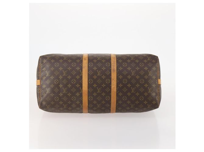 LOUIS VUITTON Monogram Keepall Bandouliere 55 Borsa Boston M41414 LV Auth 183970 Monogramma - vista 5