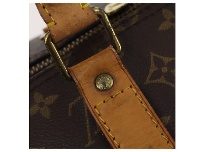 LOUIS VUITTON Monogram Keepall Bandouliere 55 Borsa Boston M41414 LV Auth 183970 Monogramma - vista 8